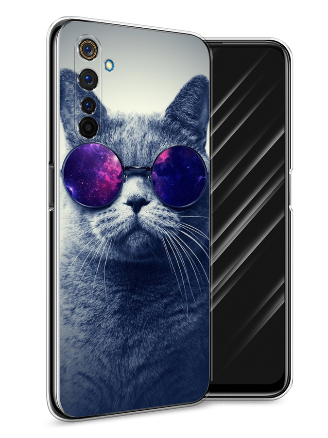 

Чехол Awog на Realme 6 Pro "Космический кот", Разноцветный, 252850-1