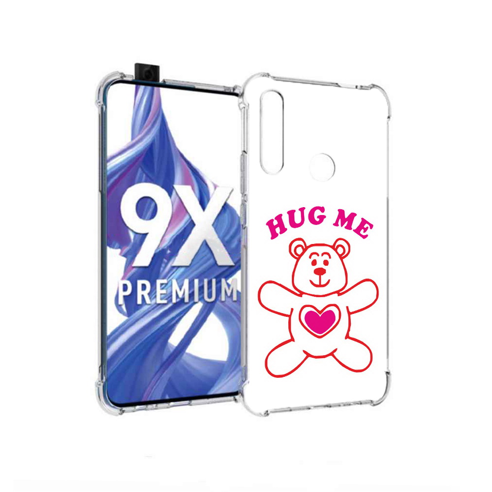 

Чехол MyPads Tocco для Honor 9X 14 февраля обними меня (PT139835.22.4), Прозрачный, Tocco