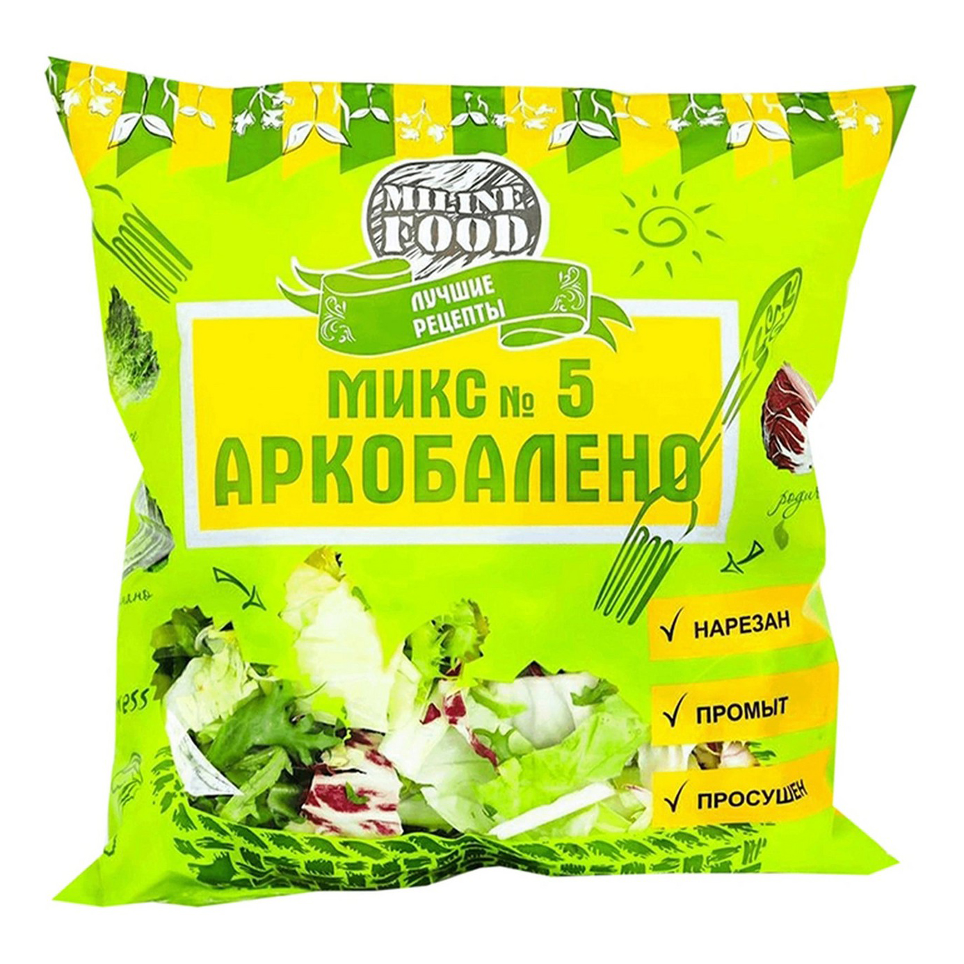 

Салатная смесь Miline Food Аркобалено 120 г