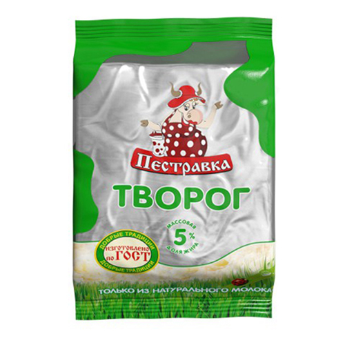 

Творог мягкий Пестравка 5% БЗМЖ 180 г