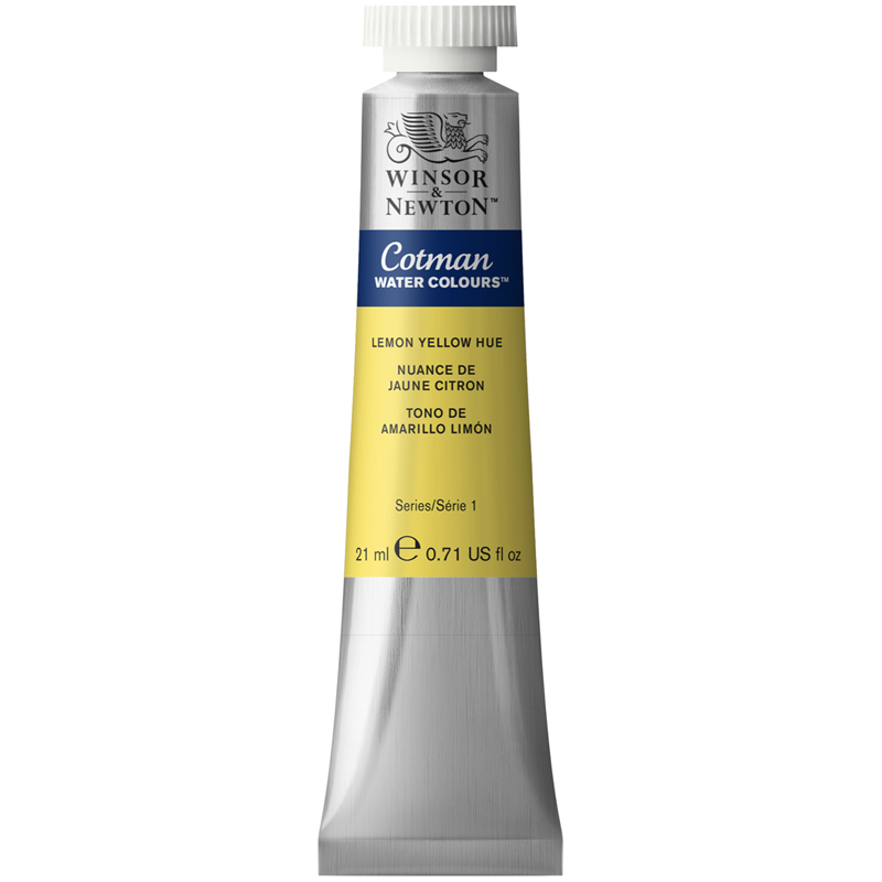 

Акварель художественная Winsor&Newton "Cotman", 21мл, туба, желтый лимон, (3шт.)