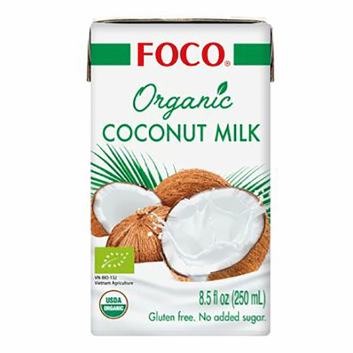 Растительный напиток кокосовый Foco Organic 250 мл