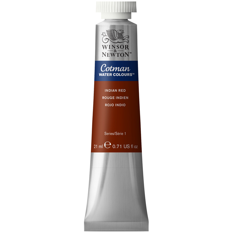 

Акварель художественная Winsor&Newton "Cotman", 21мл, туба, красный Индийский, (3шт.)