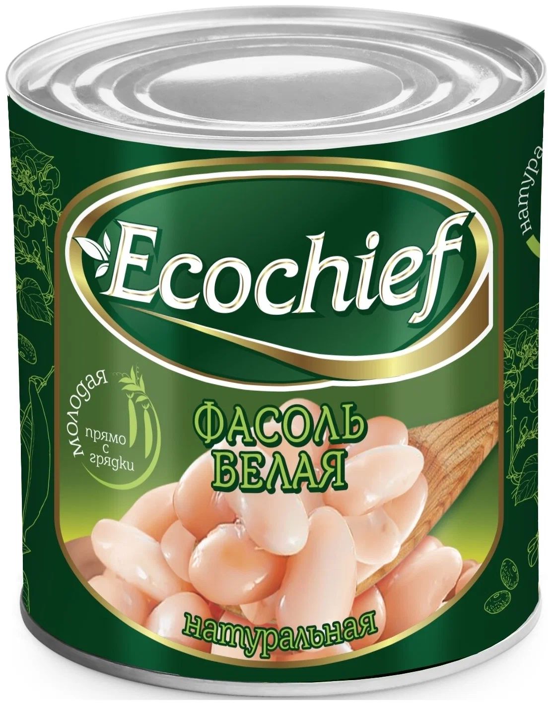 

Фасоль Ecochief белая 400 г