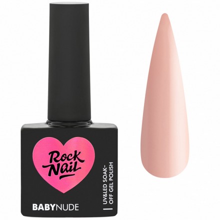 фото Гель-лак rocknail babynude №174 creme brule