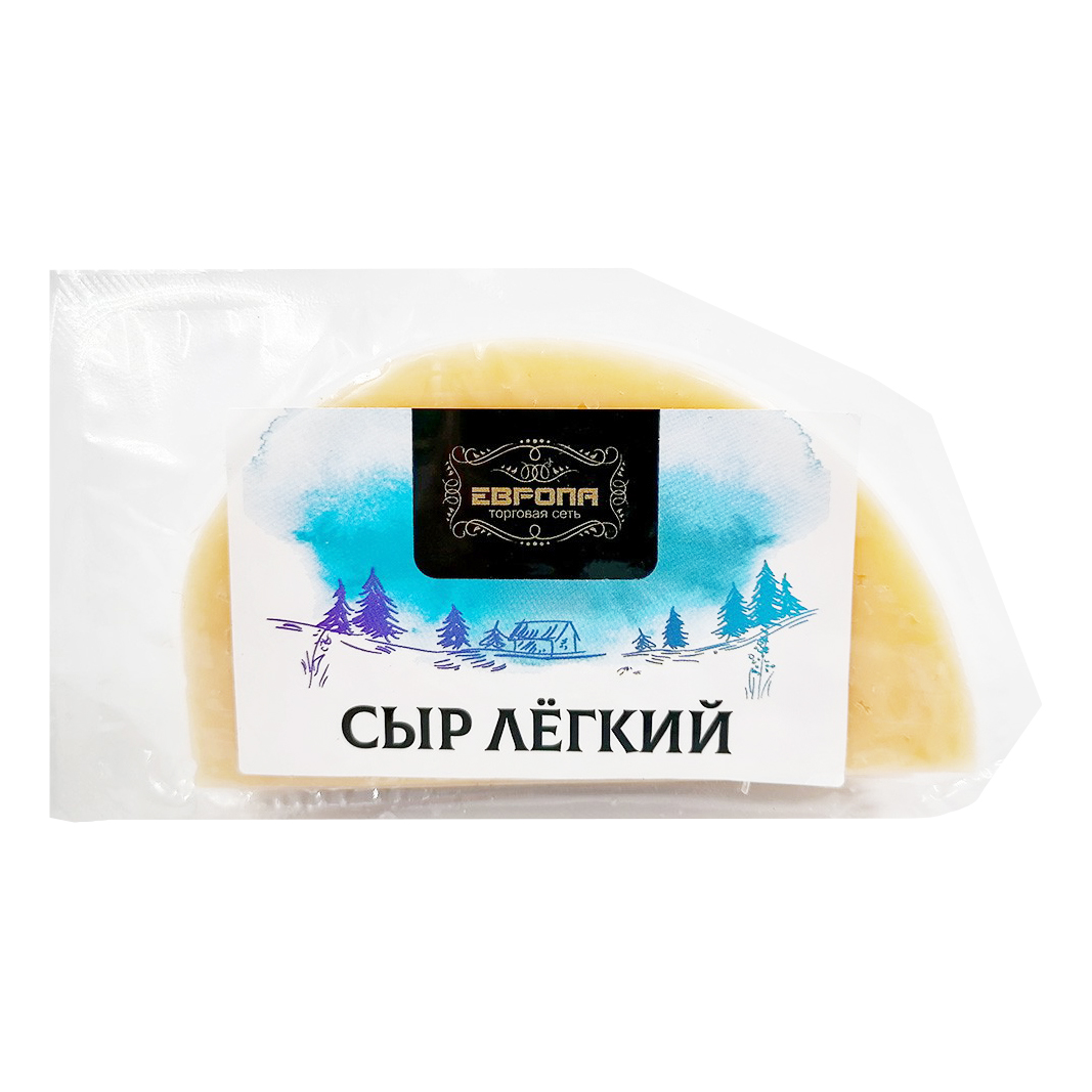 

Сыр полутвердый Европа Легкий 30% 245 г