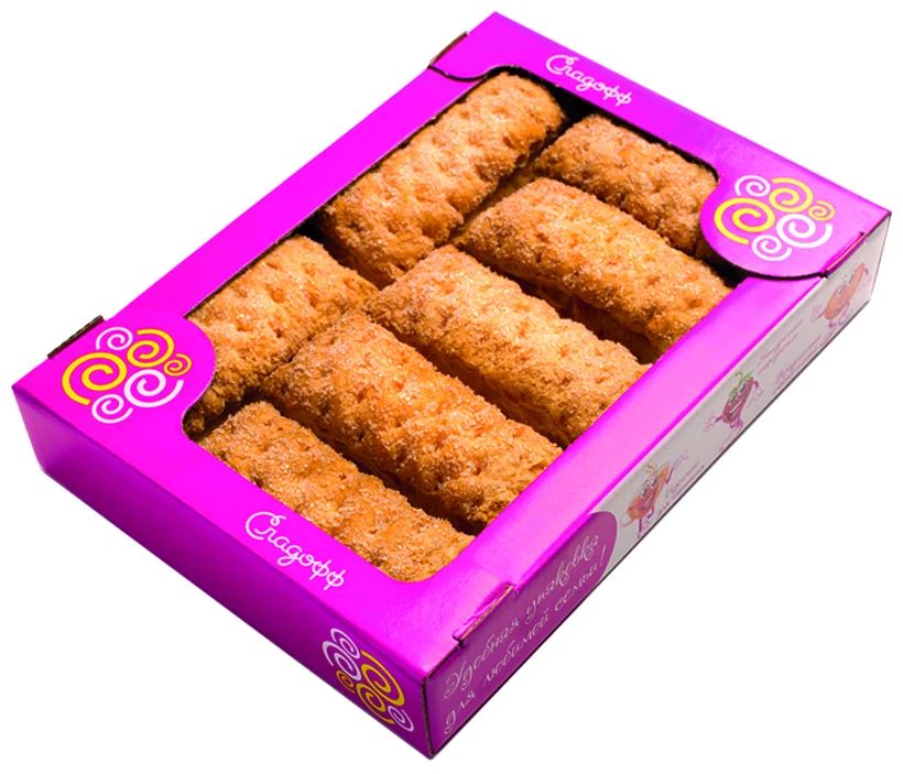 

Печенье Сладофф Язычки с сахаром 340 г