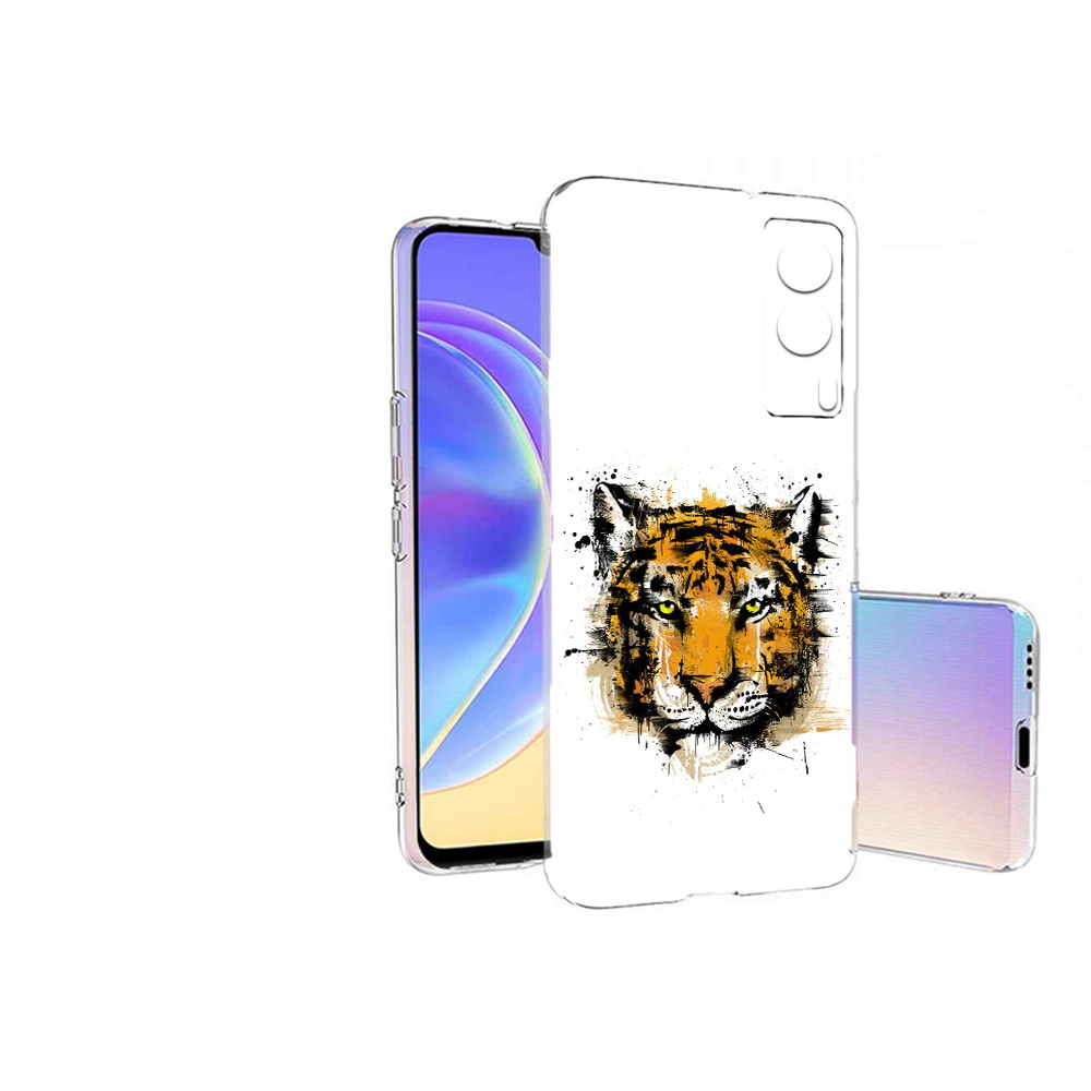 

Чехол MyPads Tocco для Vivo V21E тигруля (PT161736.380.643), Прозрачный, Tocco