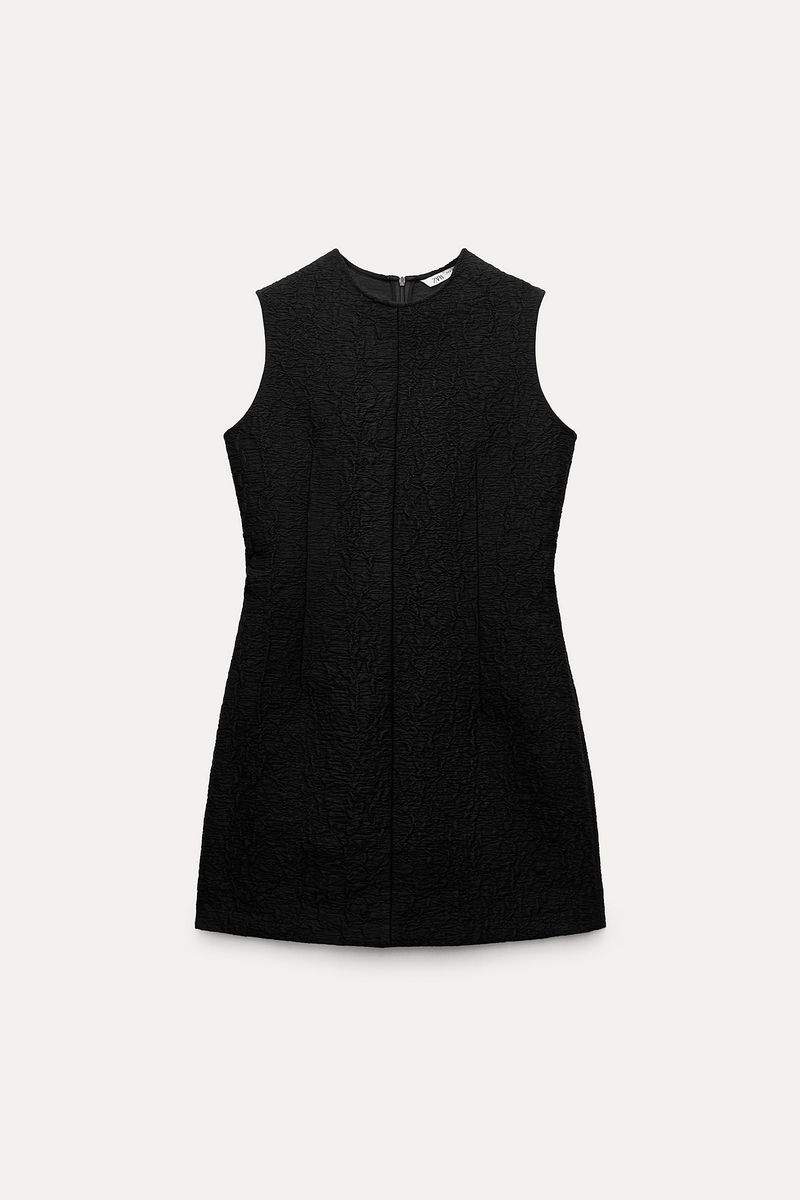 

Платье женское ZARA 04437041 черное XL, Черный, 04437041