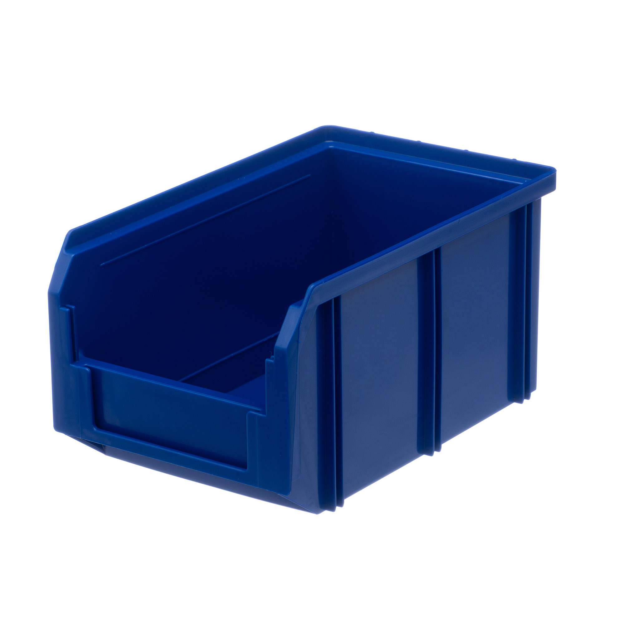 Пластиковый ящик Стелла-техник V-2-синий 234х149х120мм, 3,8 литра пластиковый короб синий прозрачный стелла с 2