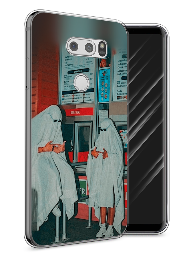 

Чехол Awog на LG V30 "Chillin Killin", Красный, 83050-9
