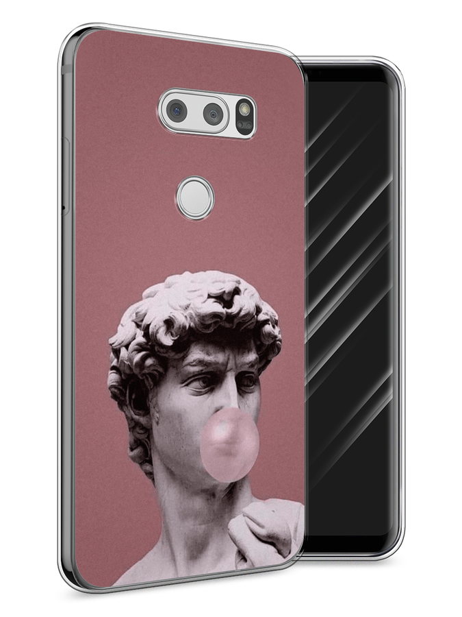 

Чехол Awog на LG V30 "Modern David", Синий, 83050-9