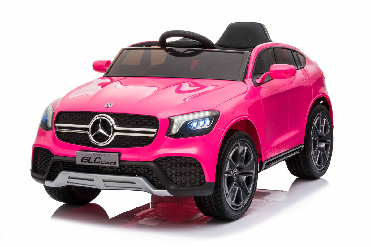 Детский электромобиль Jiajia Mercedes-Benz Concept GLC Coupe розовый, BBH-0008-PINK