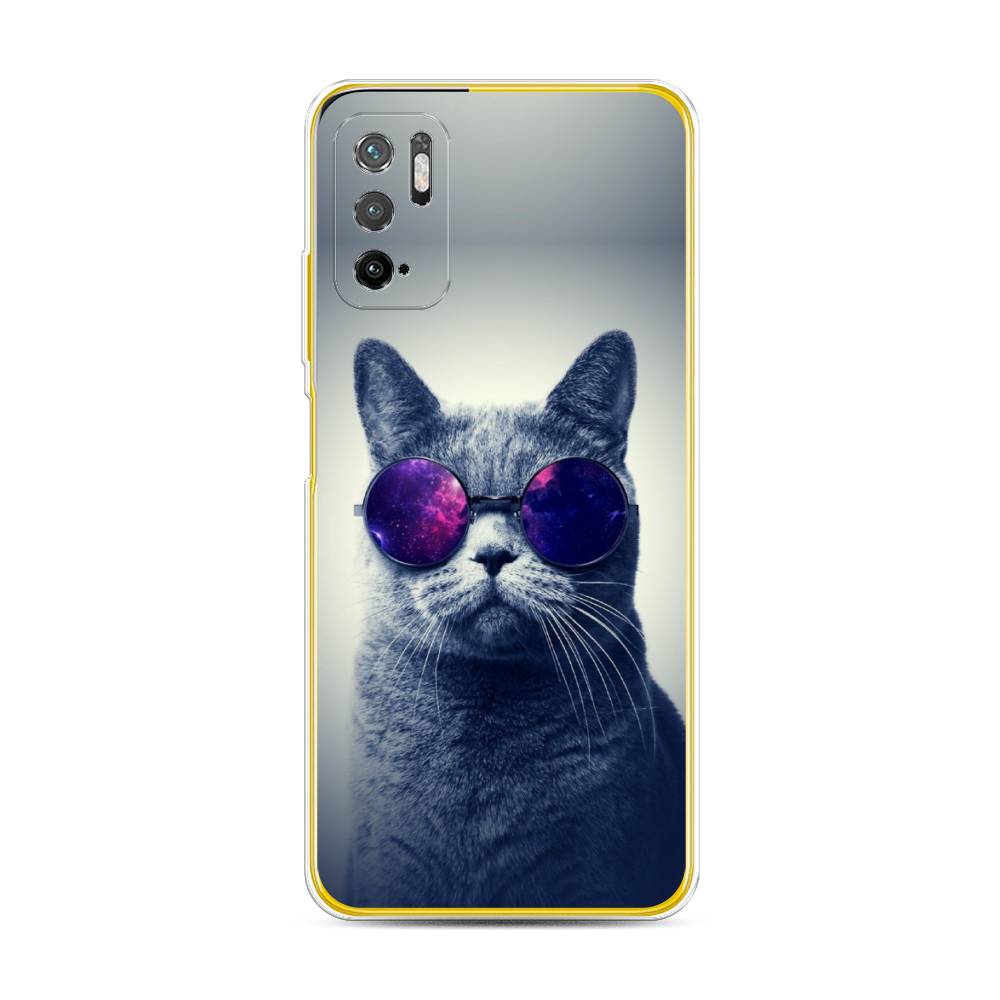 

Чехол Awog на Poco M3 Pro "Космический кот", Разноцветный, 311050-1