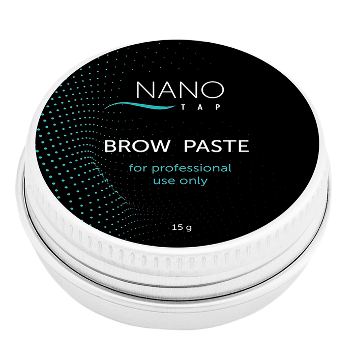 фото Паста для бровей nano tap brow paste by nanotap 15 гр