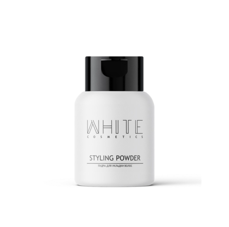 Пудра для укладки волос White cosmetics WHITE 120 мл матирующий воск для укладки волос для мужчин man semi matte wax