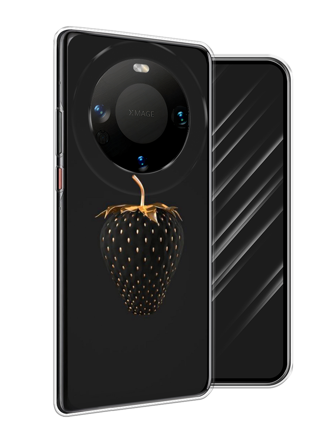 

Чехол Awog на Huawei Mate 60 "Черно-золотая клубника", Черный;золотистый, 6122150-1