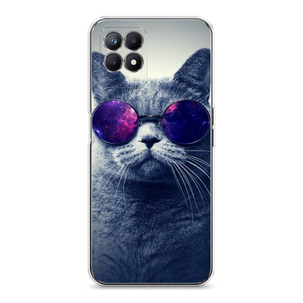

Чехол Awog на Realme 8i "Космический кот", Разноцветный, 257350-1