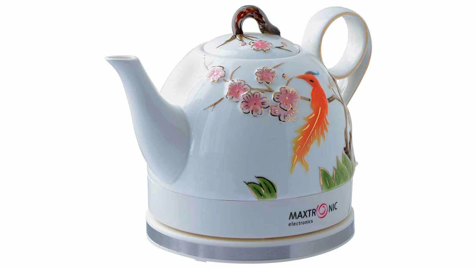 

Чайник электрический MAXTRONIC MAX-YD-122 1.2 л белый, разноцветный, MAX-YD-122