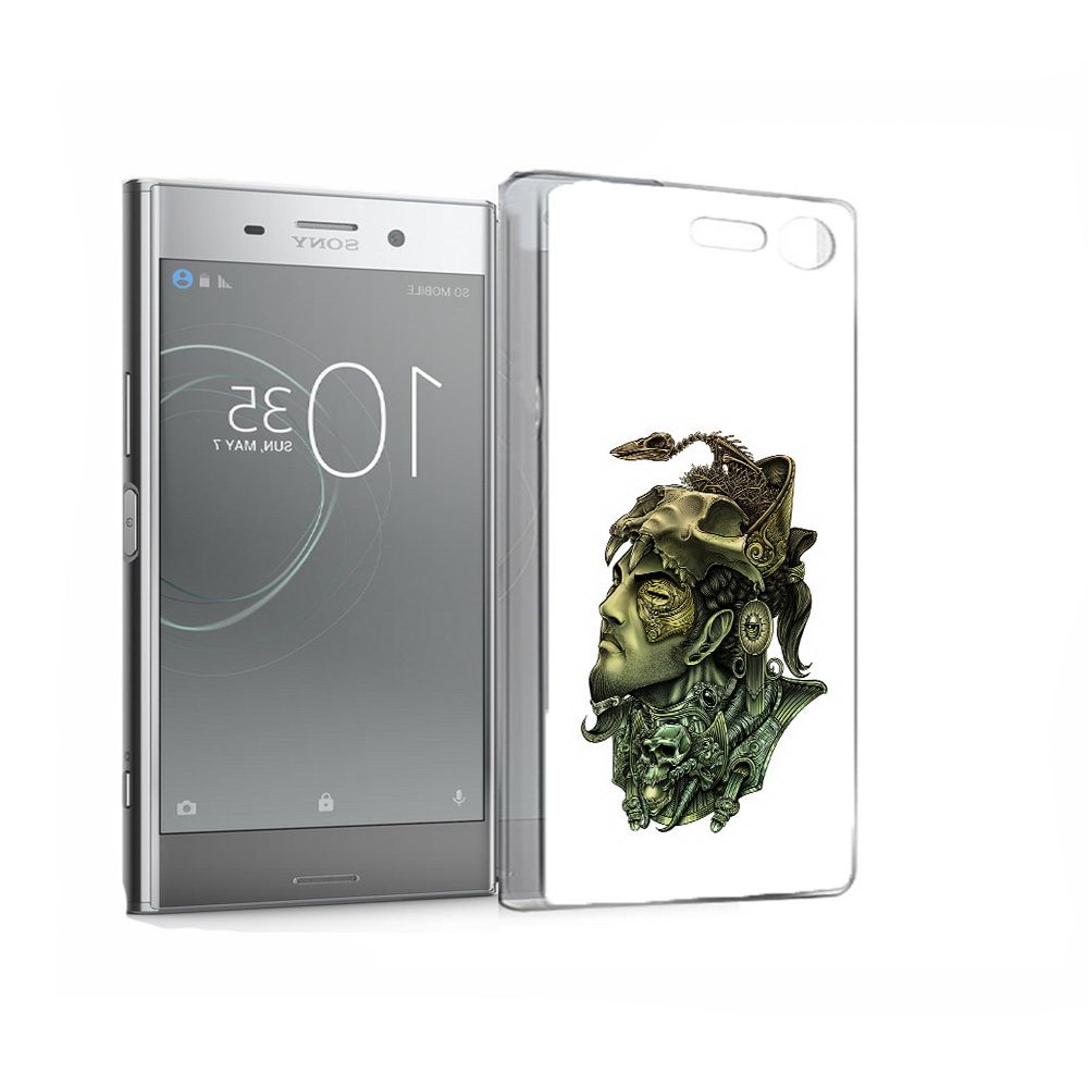 

Чехол MyPads Tocco для Sony Xperia XZ Premium бронзовый воин (PT67145.226.248), Прозрачный, Tocco