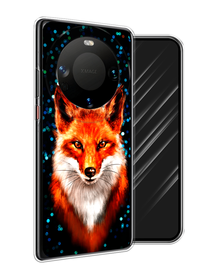 

Чехол Awog на Huawei Mate 60 "Волшебная лиса", Оранжевый;черный;белый, 6122150-1