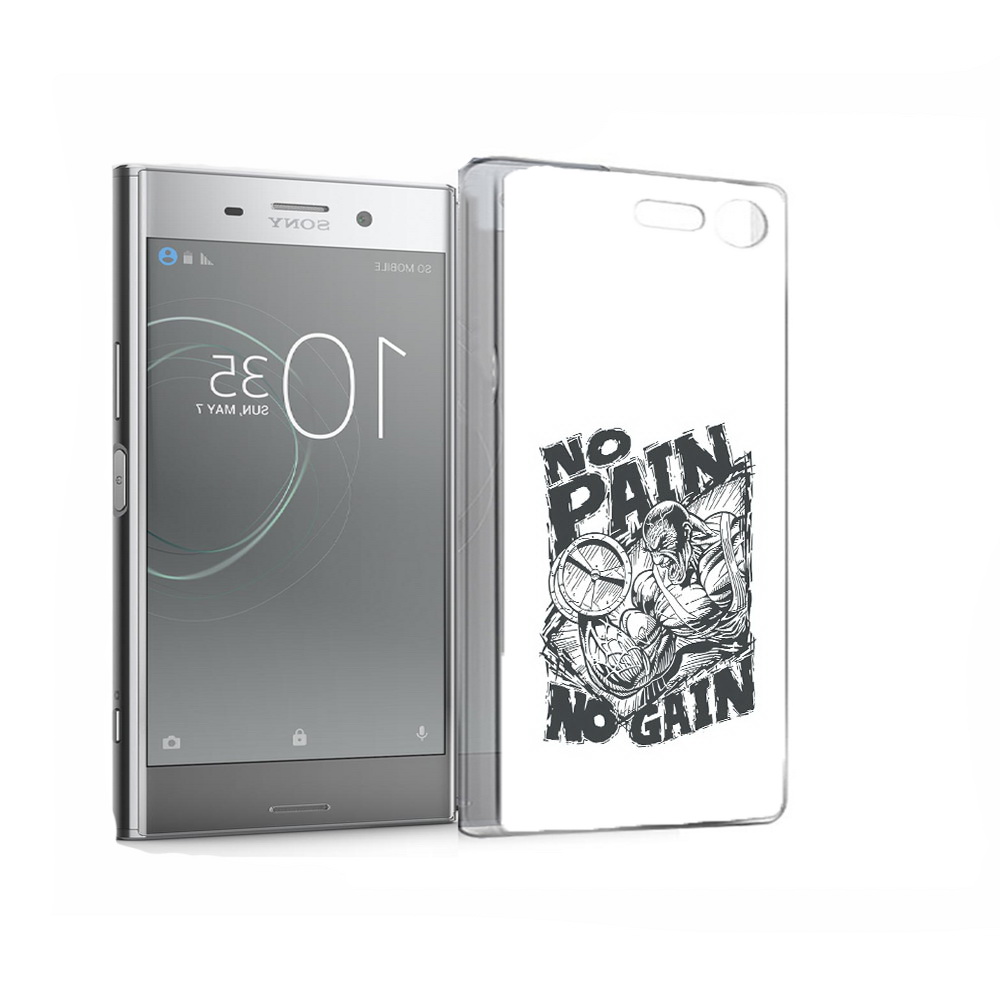 

Чехол MyPads Tocco для Sony Xperia XZ Premium бодибилдинг тяжелая работа (PT67145.226.238), Прозрачный, Tocco