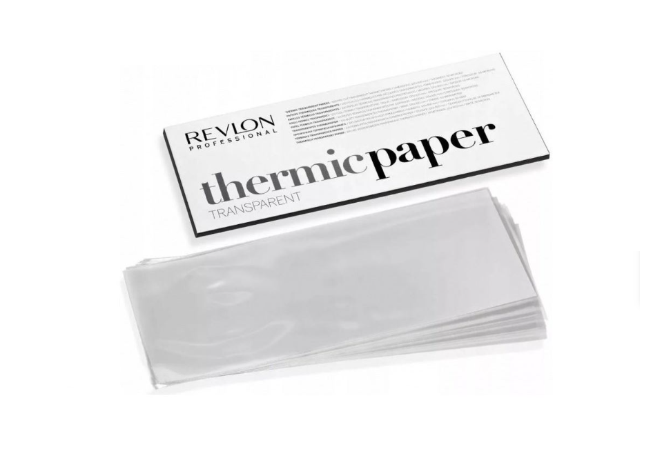 

Фольга для окрашивания REVLON termic paper transparent *100, Серебристый