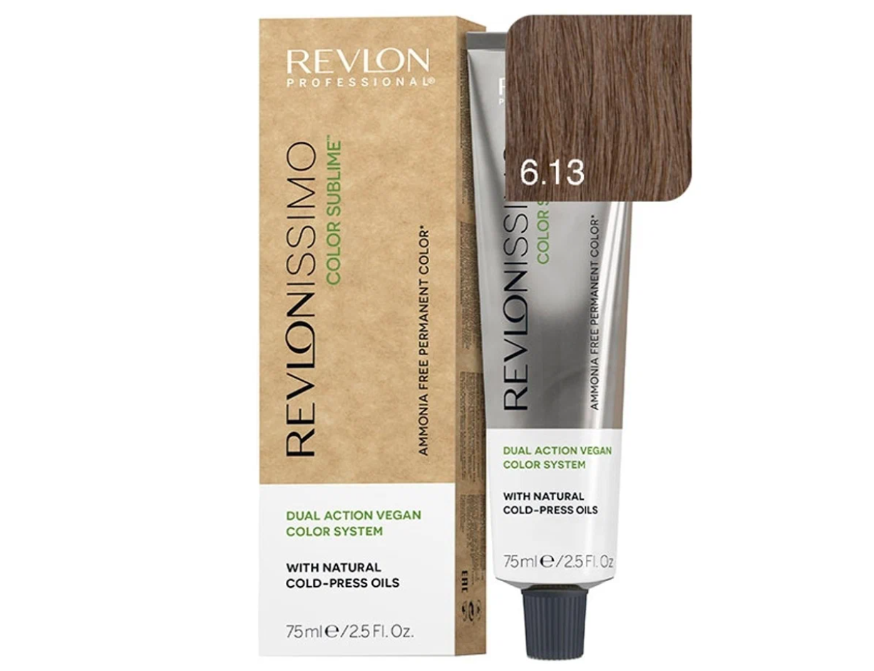 фото Краска для волос revlon revlonissimo color sublime vegan 6-13, 75мл