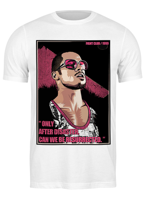 

Футболка мужская Printio Бойцовский клуб (fight club) белая 3XL, Белый, Бойцовский клуб (fight club)