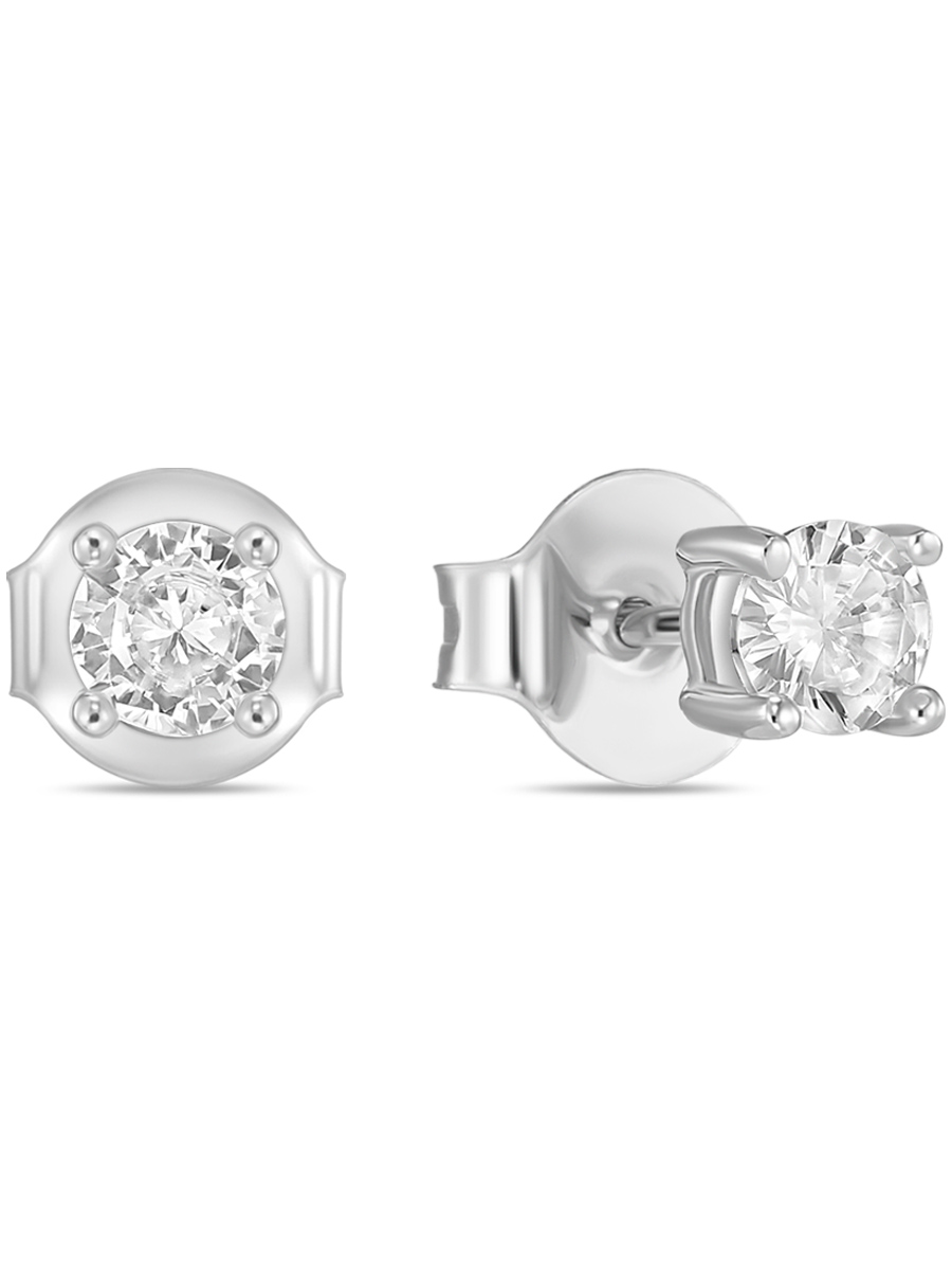 

Серьги из серебра с фианитом MIUZ Diamonds (Московский ювелирный завод) E2036-SL-3510, E2036-SL-3510