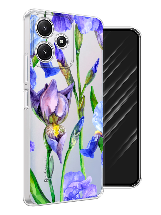 

Чехол Awog на Xiaomi Redmi 12 5G "Синие ирисы", Фиолетовый;голубой;зеленый, 319750-1