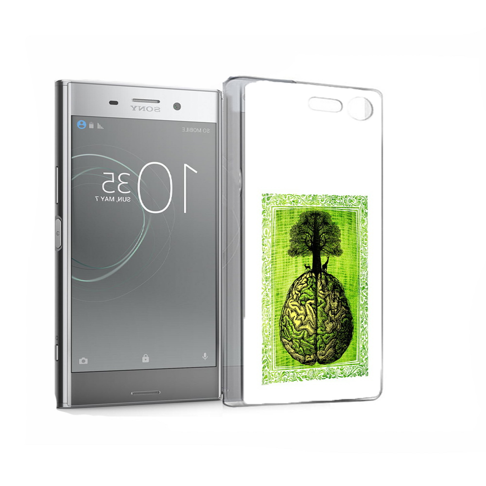 

Чехол MyPads Tocco для Sony Xperia XZ Premium абстракция здоровый мозг (PT67145.226.211), Прозрачный, Tocco