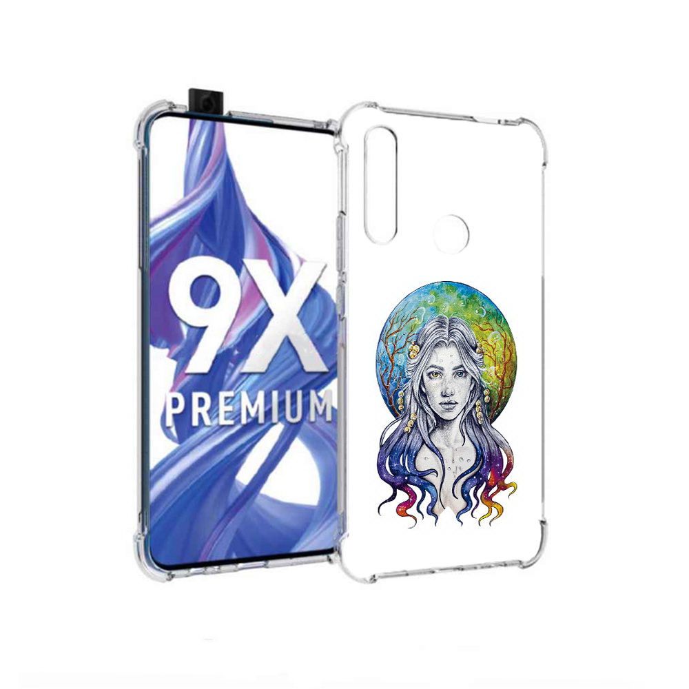 

Чехол MyPads Tocco для Honor 9X девушка с красивыми волосами (PT139835.22.313), Прозрачный, Tocco