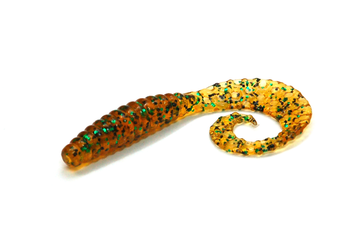 

Силикон Bait Breath Curly Grub 3.5" #Ur24, Коричневый, 00-00008498