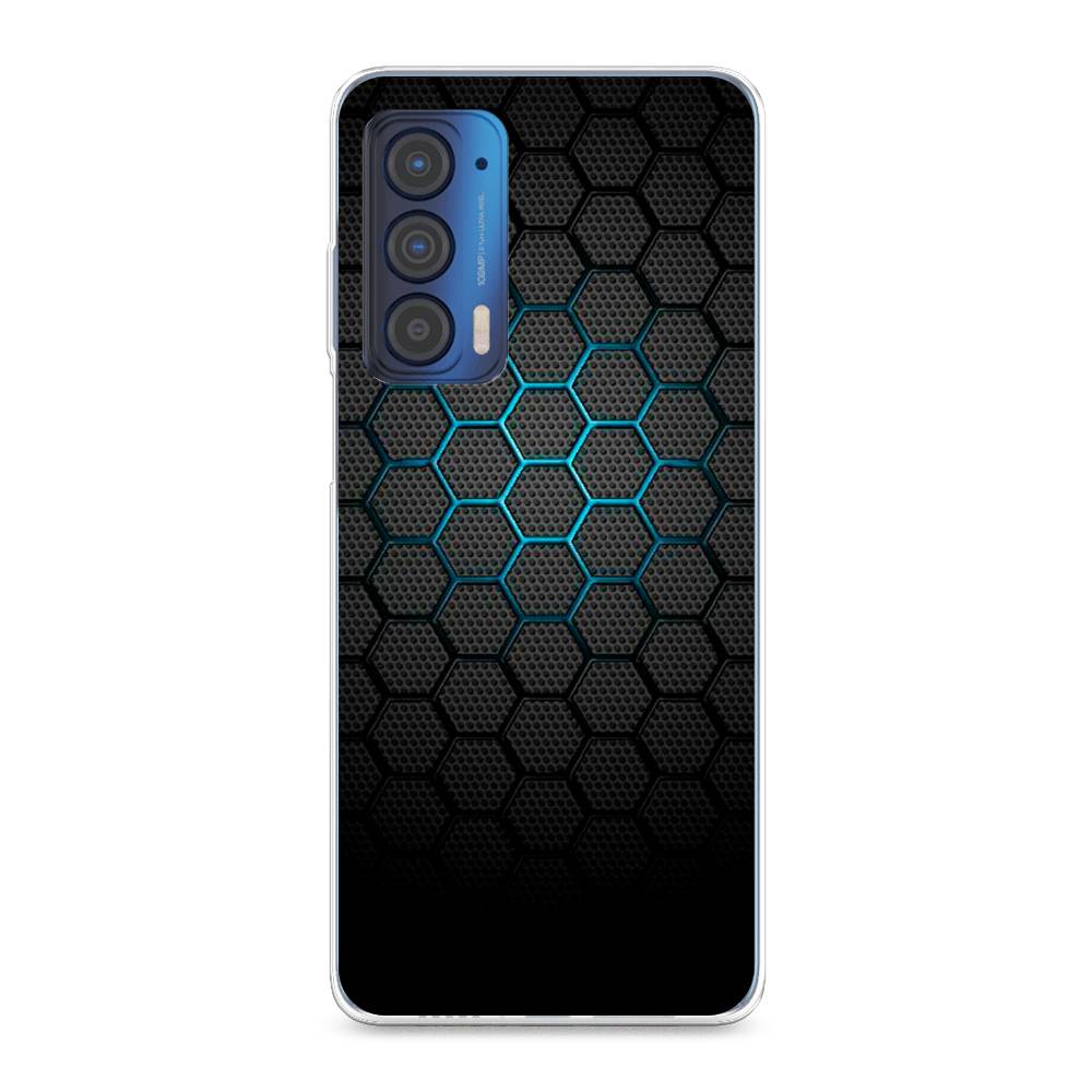 

Чехол Awog "Бирюзовые соты" для Motorola Edge (2021), Разноцветный, 242950-3