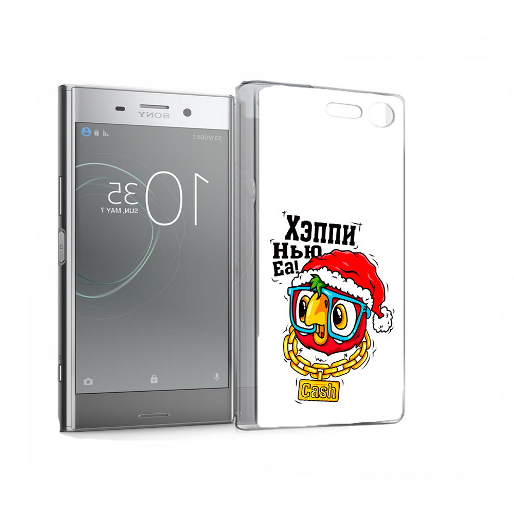 

Чехол MyPads Tocco для Sony Xperia XZ Premium Хэппи нью еа (PT67145.226.196), Прозрачный, Tocco