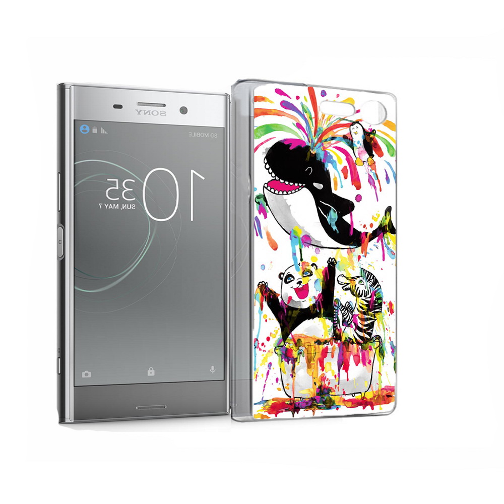 

Чехол MyPads Tocco для Sony Xperia XZ Premium Хиппи кит (PT67145.226.191), Прозрачный, Tocco