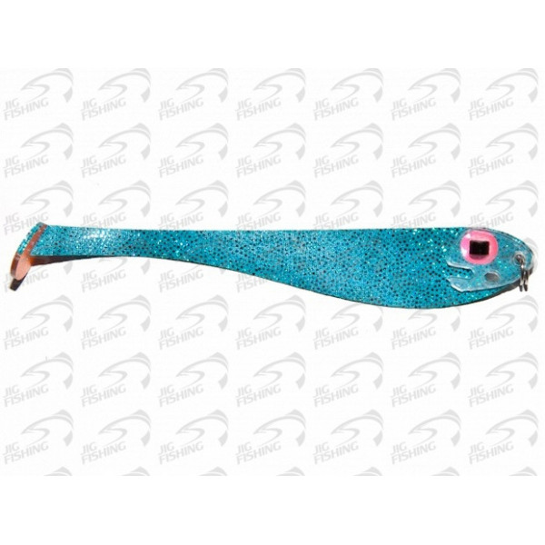 

Силикон Asmak Flat baits Shad 7см цв голубой, 00-00011348