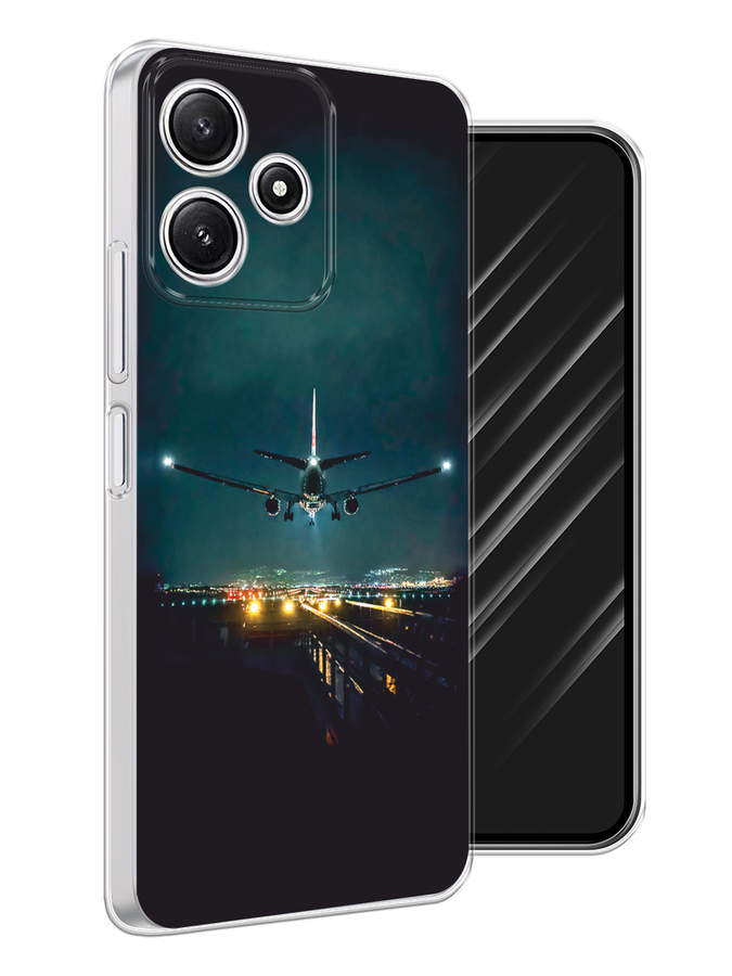 

Чехол Awog на Xiaomi Redmi 12 5G "Ночной рейс", Черный, 319750-1