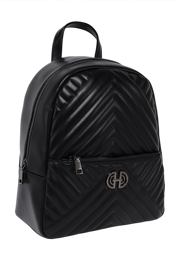 

Рюкзак женский Daniele Patrici YLLFW-33A черный, 32x25x12 см, YLLFW-33A