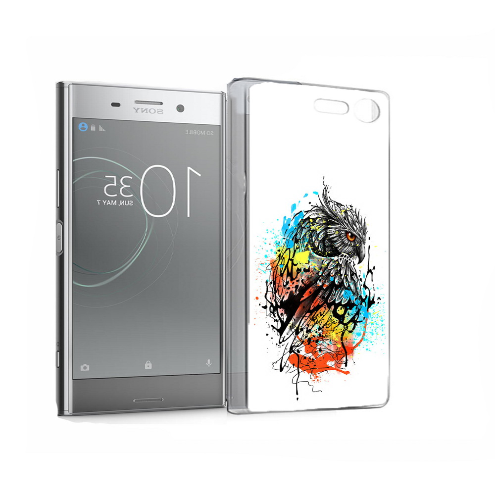 

Чехол MyPads Tocco для Sony Xperia XZ Premium Творческая сова (PT67145.226.170), Прозрачный, Tocco