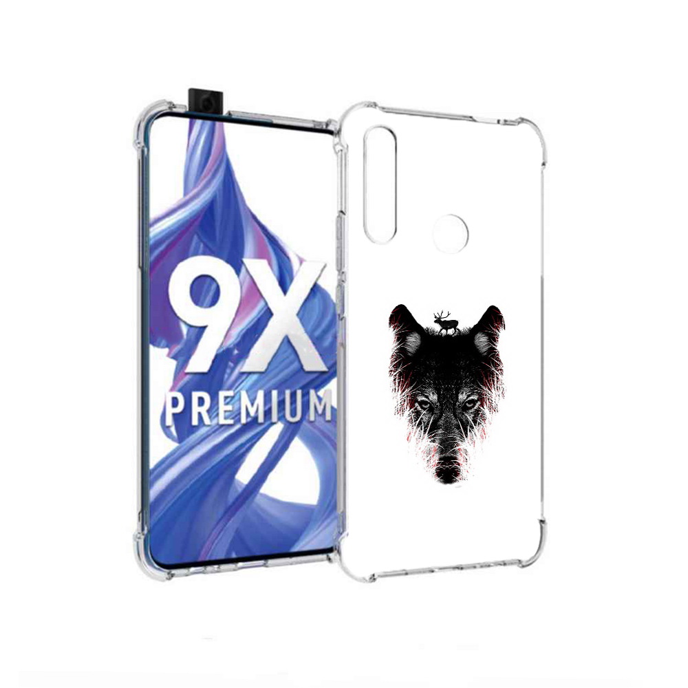 

Чехол MyPads Tocco для Honor 9X волк в траве (PT139835.22.267), Прозрачный, Tocco