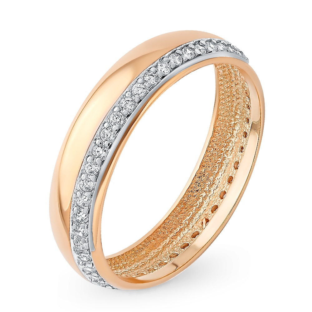 

Кольцо из золота р. , 585Gold 601007739, фианит, 601007739