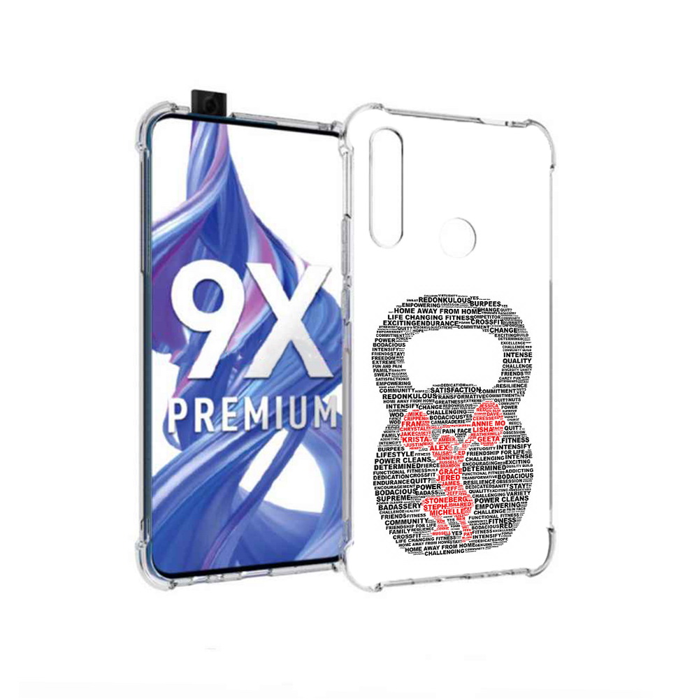 

Чехол MyPads Tocco для Honor 9X бодибилдинг гиря из слов (PT139835.22.232), Прозрачный, Tocco