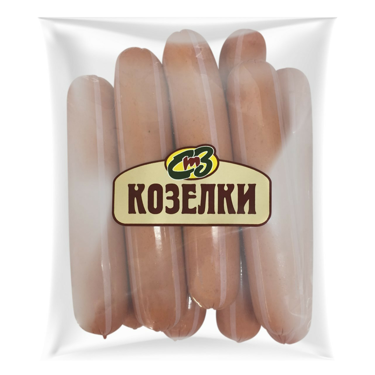 

Сосиски Козелки Говяжьи +-1 кг