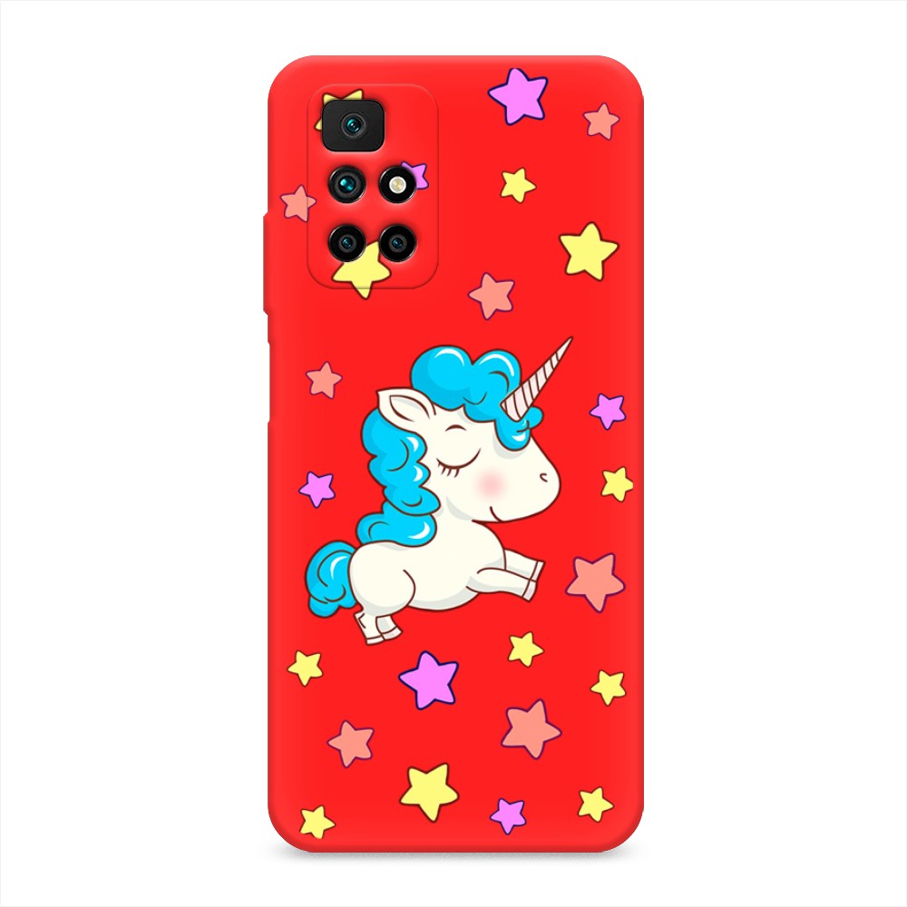 

Чехол Awog на Xiaomi Redmi Note 11 4G China "Звездный единорог", Разноцветный, 312753-1