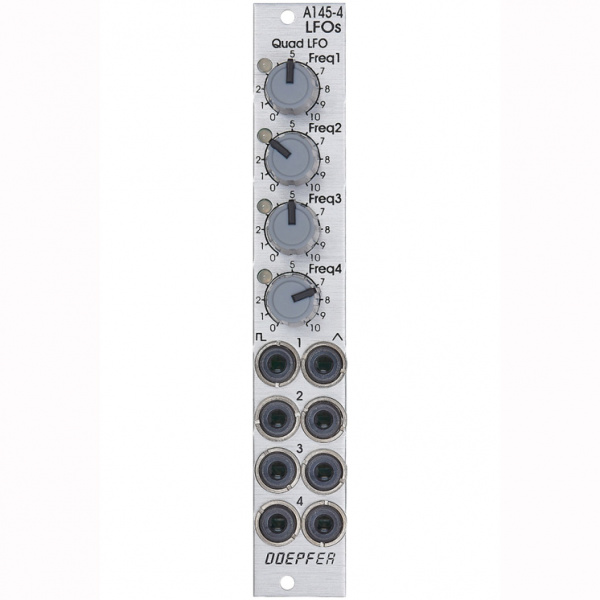 

Модульный синтезатор Doepfer A-145-4 Quad Low Frequency Oscillator LFO, A-145-4 Quad Low Frequency Oscillator LFO