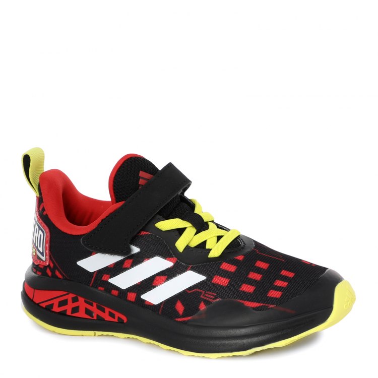 фото Кроссовки adidas fortarun superhero c для мальчиков, черный 35 eu