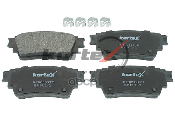 

Тормозные колодки Kortex задние kt9058std