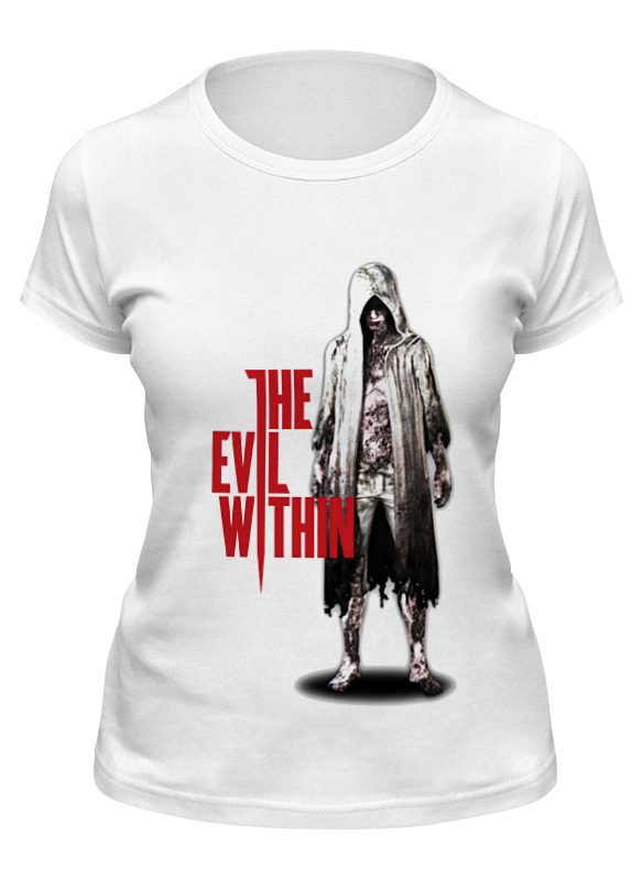 

Футболка женская Printio The evil within белая 2XL, Белый, The evil within